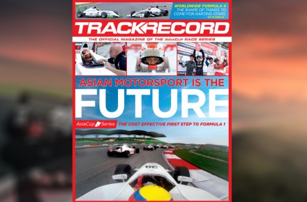 Front cover of TrackRecord magazine