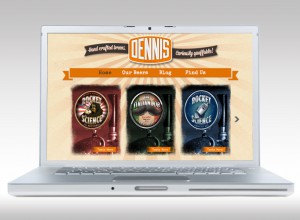 The Dennis Beer Co website