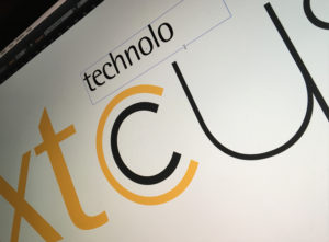 computer screen showing brand design in progress